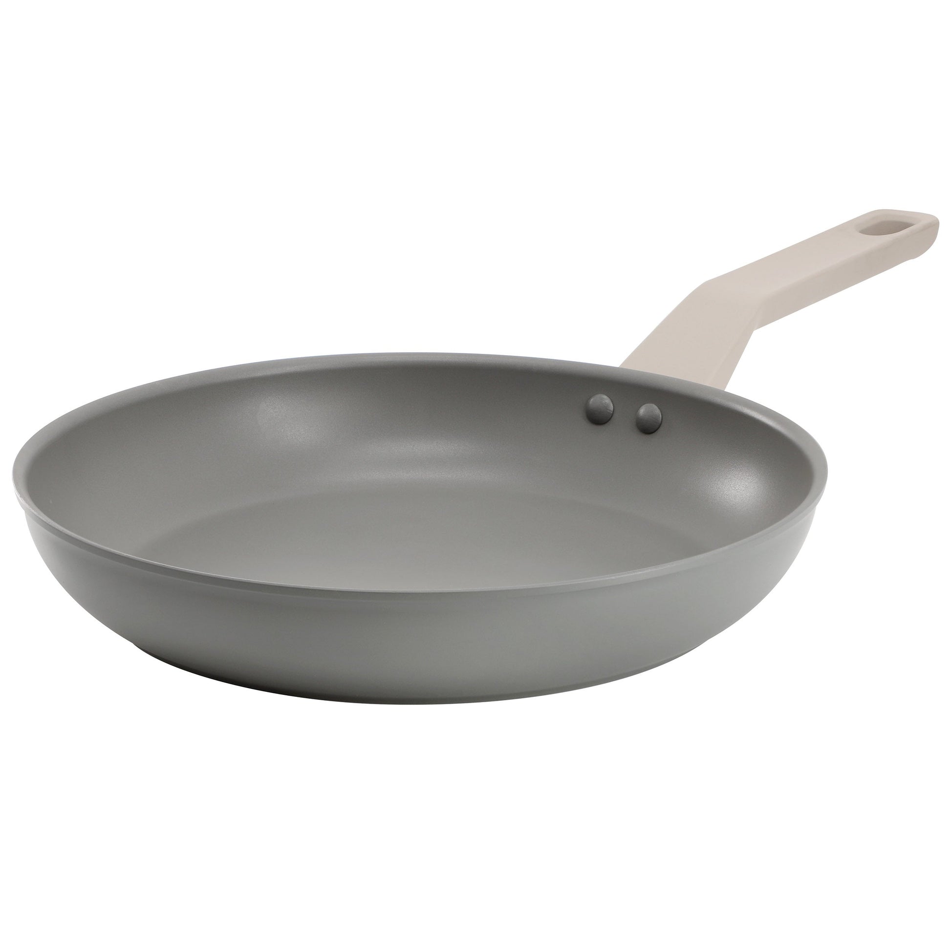 Oster Ambrose 12 Inch Nonstick Aluminum Frying Pan in Matte Grey LuxuryLifeWay Online Store