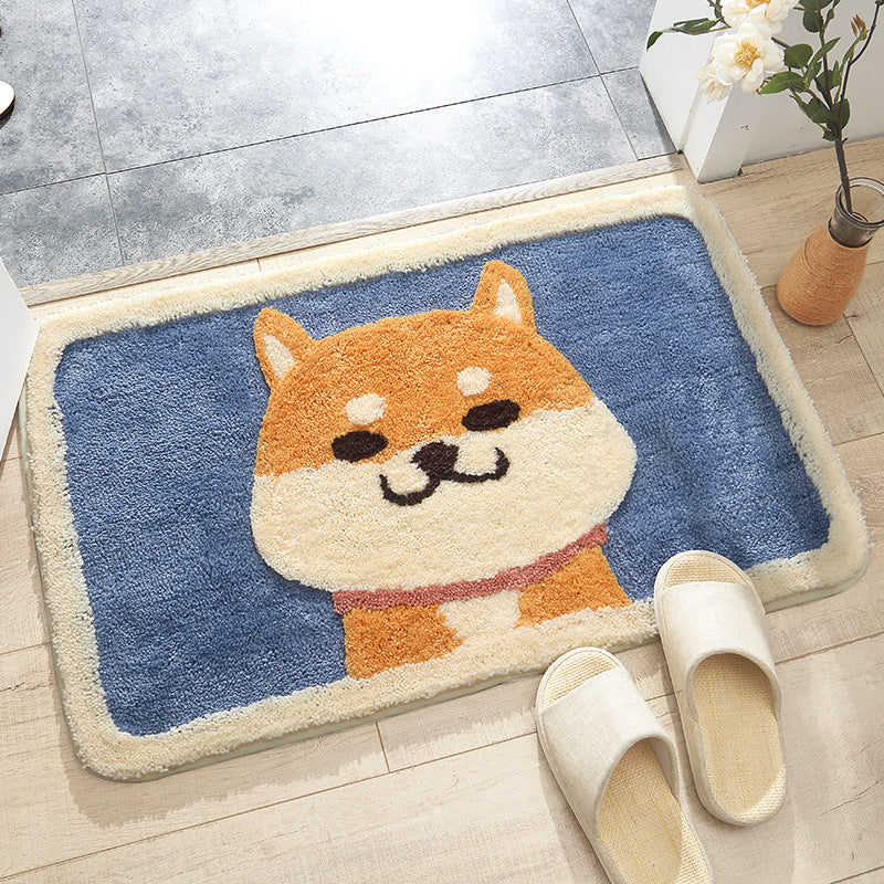 Anti-slip mat absorbent foot pad