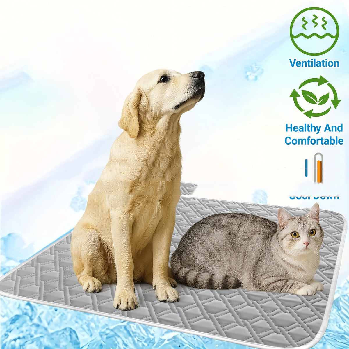 Super Large Pet Cooling Ice Pad Cooling Pets Fashion