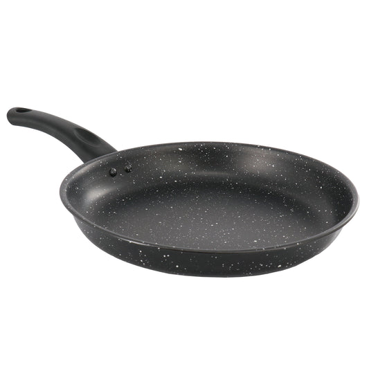 Gibson Home Delhi 11 Inch Round Nonstick Carbon Steel Frying Pan in Black LuxuryLifeWay Online Store