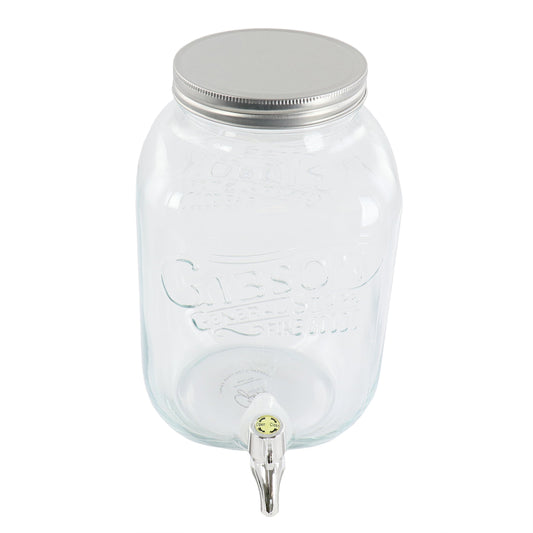 Gibson Home General Store 1.1 Gallon Glass Jar Beverage Dispenser