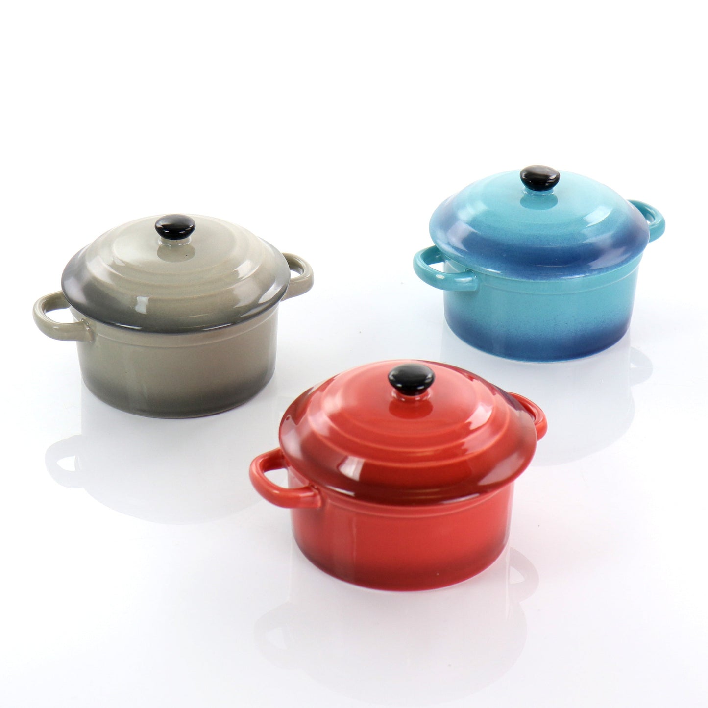 Crock Pot Pembury 3 Piece 9.6 Ounce Stoneware Assorted Casserole Dish Set LuxuryLifeWay Online Store