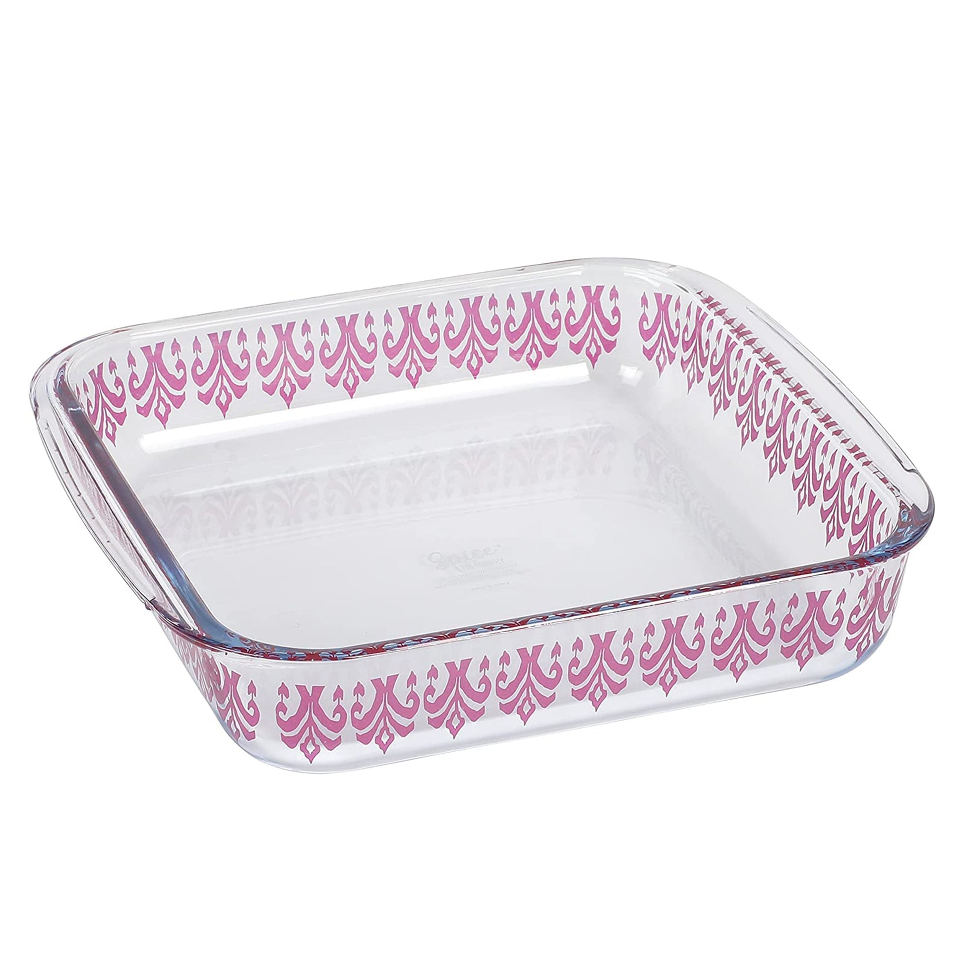 Spice By Tia Mowry 1.8 Quart Spicy Cloves Glass Square Baker LuxuryLifeWay Online Store
