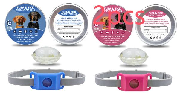 Pet Insect Repellent Button Collar Capsule Suit Pets Fashion