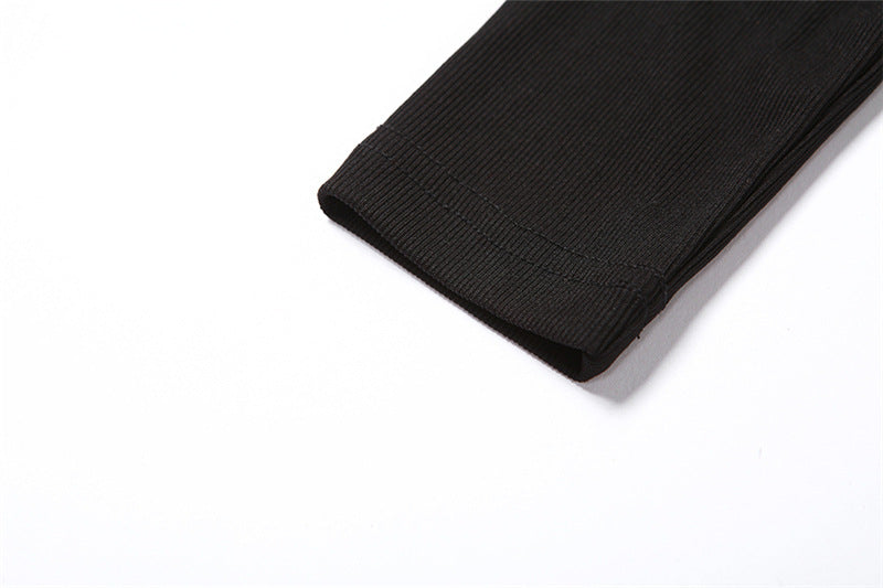Sexy Backless Straight Neck Dress NorixaFashion.com