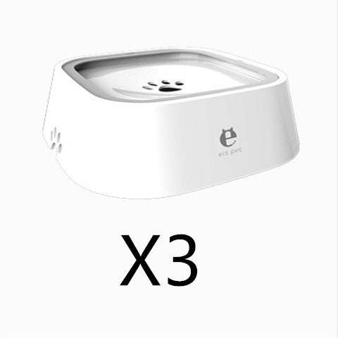 1.5L Cat Dog Water Bowl Carried Floating Bowl Anti-Overflow Slow Water Feeder Dispenser Pet Fountain ABS&PP Dog Supplies Pets Fashion