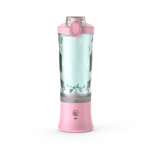 Portable Blender 600ML Electric Juicer Fruit Mixers 4000mAh USB Rechargeable Smoothie Mini Blender Personal Juicer Colorf Pi-Mart