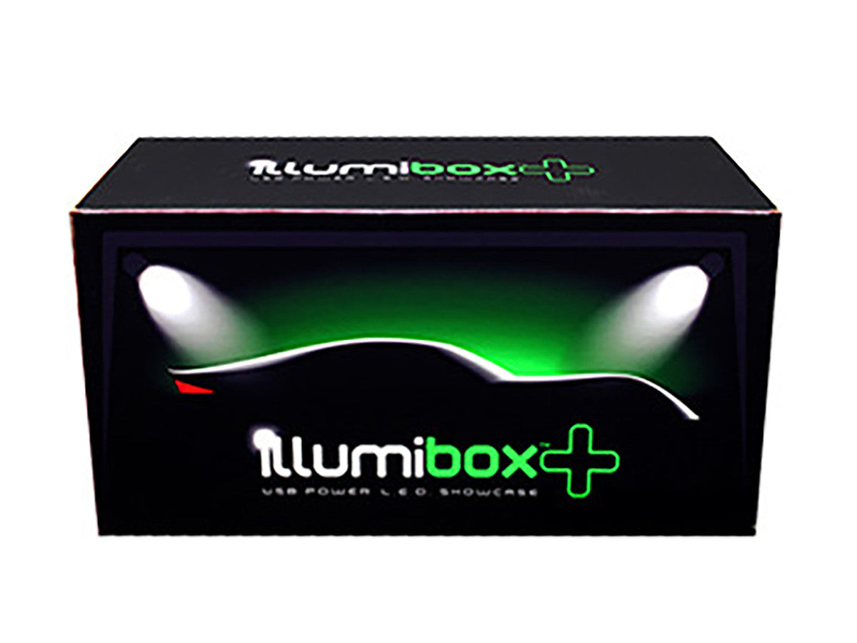 Collectible Display Show Case with LED Lights and Black Base for 1/24 1/18  Models by Illumibox LuxuryLifeWay Online Store