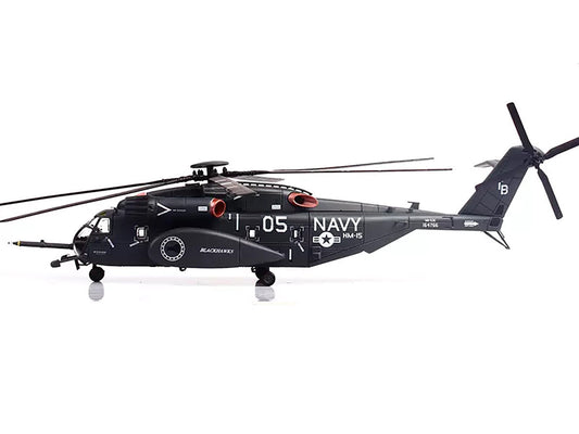 Sikorsky MH-53E Sea Dragon Helicopter "United States Navy Blackhawks Tail Number 05" Dark Gray 1/72 Diecast Model by Panzerkampf LuxuryLifeWay Online Store