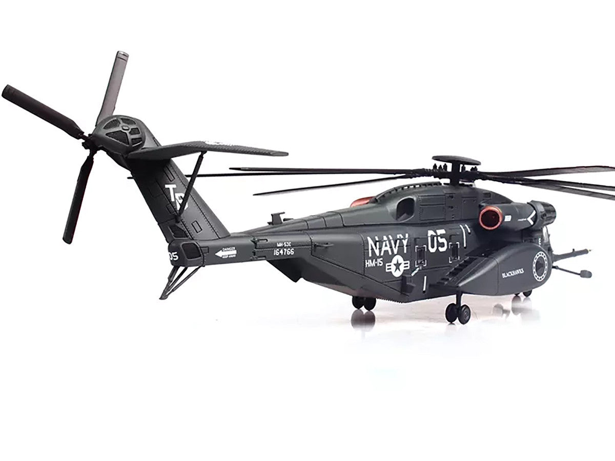 Sikorsky MH-53E Sea Dragon Helicopter "United States Navy Blackhawks Tail Number 05" Dark Gray 1/72 Diecast Model by Panzerkampf LuxuryLifeWay Online Store