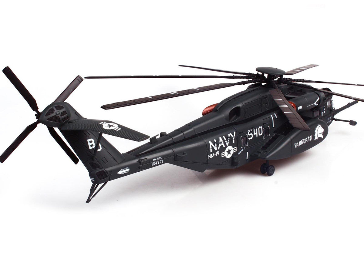 Sikorsky MH-53E Sea Dragon Helicopter "United States Navy Vanguard Tail Number 540" Dark Gray 1/72 Diecast Model by Panzerkampf LuxuryLifeWay Online Store