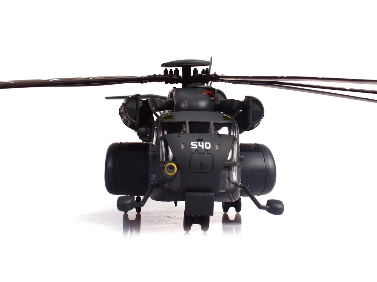 Sikorsky MH-53E Sea Dragon Helicopter "United States Navy Vanguard Tail Number 540" Dark Gray 1/72 Diecast Model by Panzerkampf LuxuryLifeWay Online Store