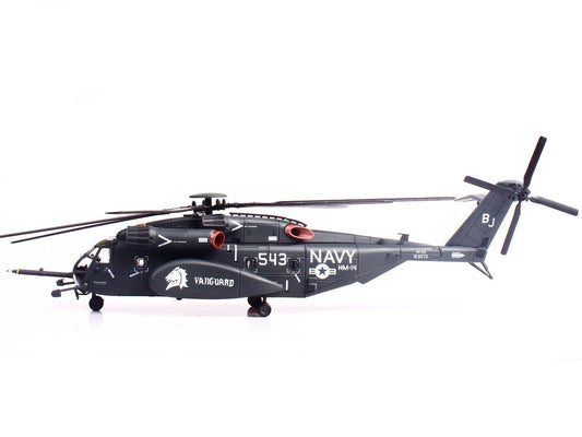 Sikorsky MH-53E Sea Dragon Helicopter "United States Navy Vanguard Tail Number 543" Dark Gray 1/72 Diecast Model by Panzerkampf LuxuryLifeWay Online Store