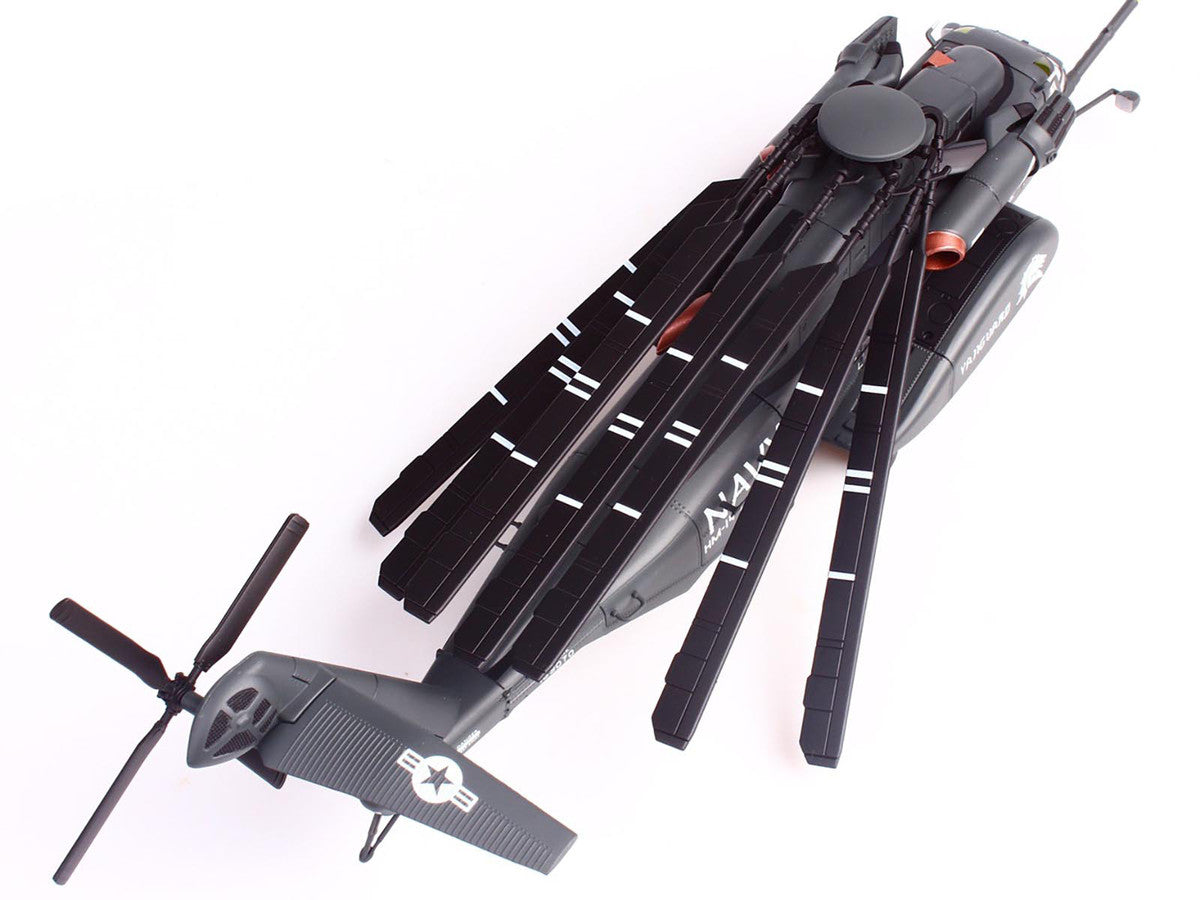 Sikorsky MH-53E Sea Dragon Helicopter "United States Navy Vanguard Tail Number 543" Dark Gray 1/72 Diecast Model by Panzerkampf LuxuryLifeWay Online Store