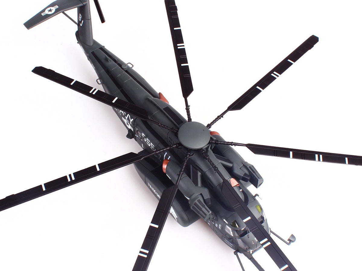 Sikorsky MH-53E Sea Dragon Helicopter "United States Navy Vanguard Tail Number 555" Dark Gray 1/72 Diecast Model by Panzerkampf LuxuryLifeWay Online Store
