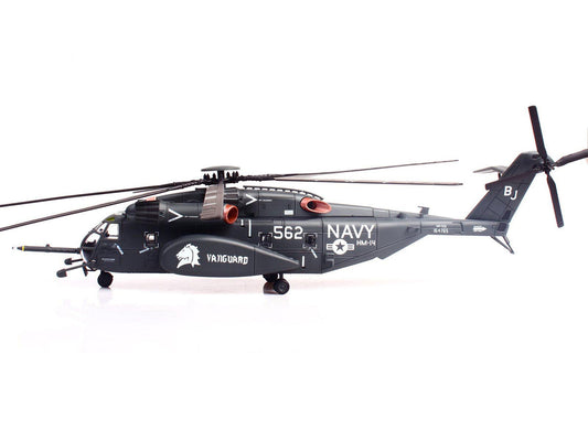 Sikorsky MH-53E Sea Dragon Helicopter "United States Navy Vanguard Tail Number 562" Dark Gray 1/72 Diecast Model by Panzerkampf LuxuryLifeWay Online Store