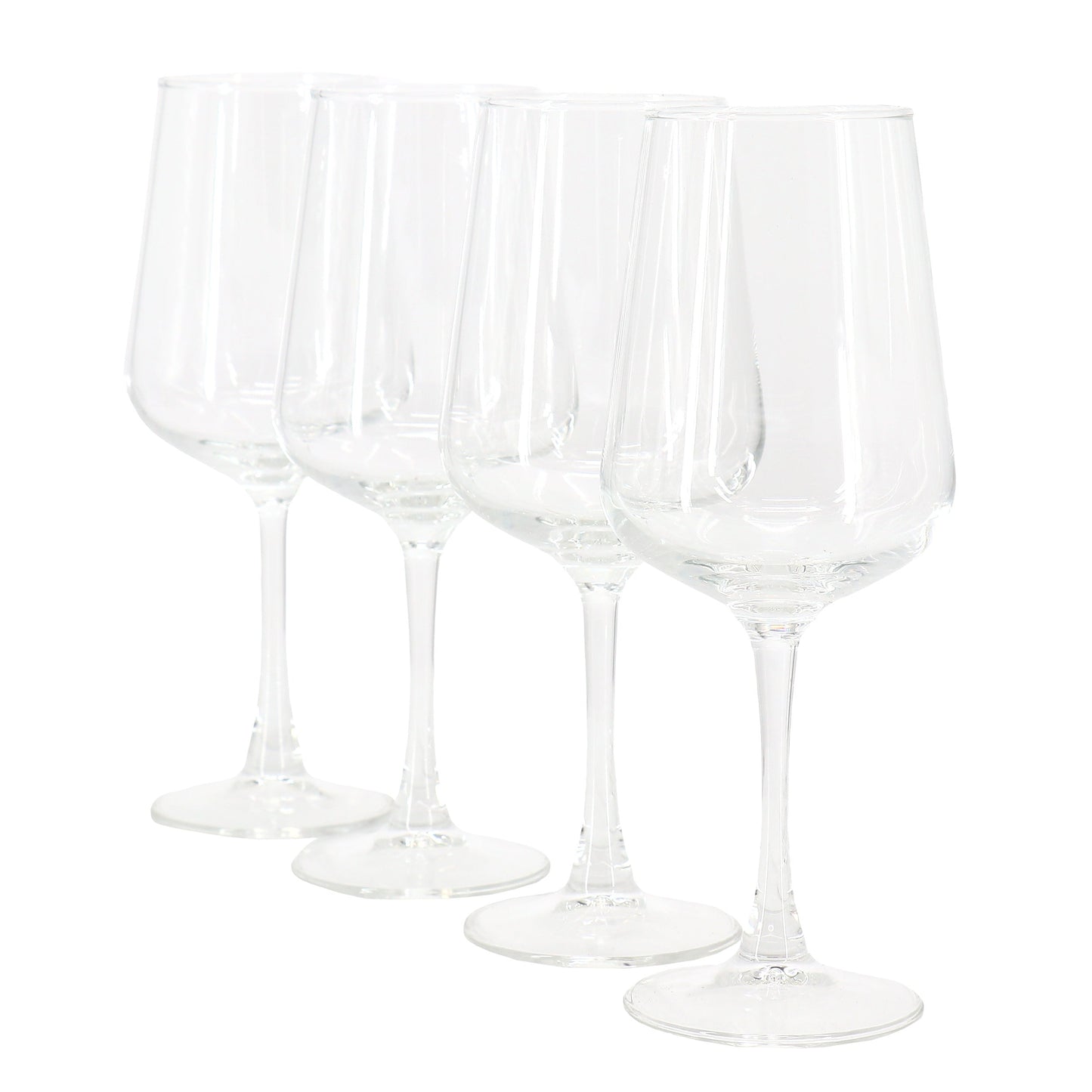Gibson Home Belinni 4 Piece 15.4 Ounce Classic Wine Glass Set LuxuryLifeWay Online Store