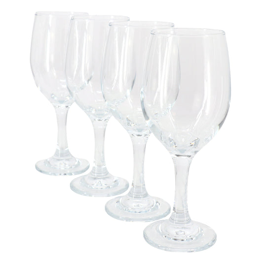Gibson Home Belinni 4 Piece 14.2 Ounce Classic Wine Glass Set LuxuryLifeWay Online Store