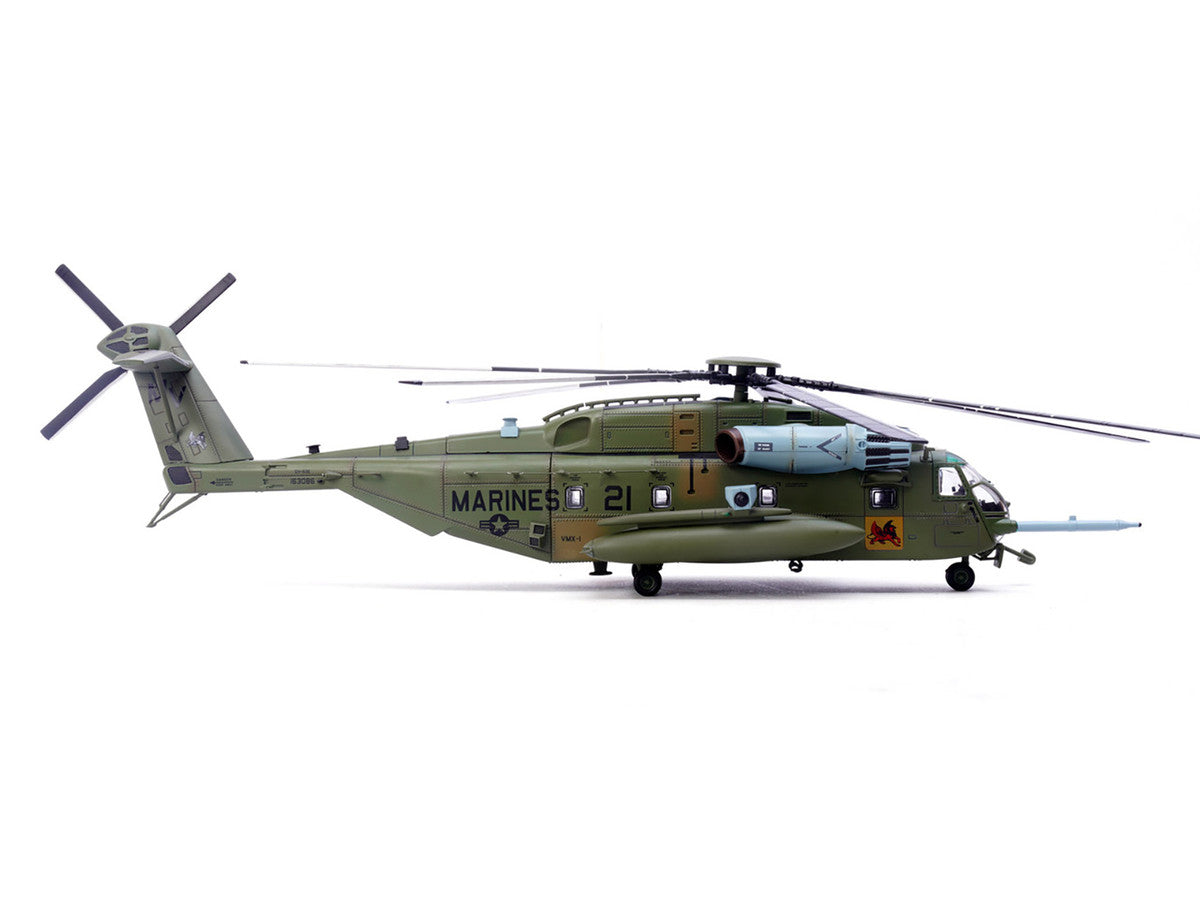 Sikorsky CH-53E Super Stallion Helicopter #21 "163086 VMX-1 MCAS Yuma" (2021) United States Marine Corps 1/72 Diecast Model by Panzerkampf LuxuryLifeWay Online Store