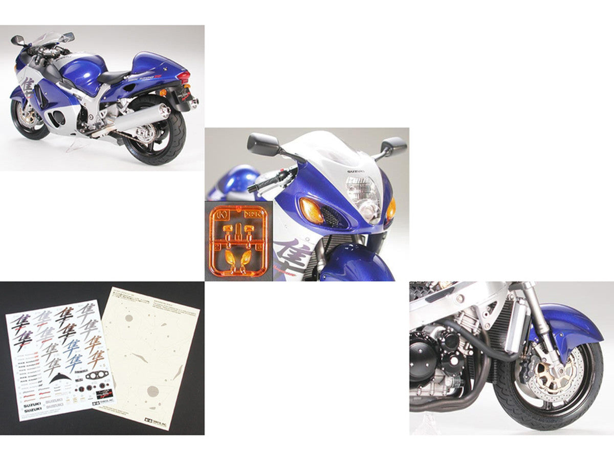 Model Kit Suzuki GSX1300R Hayabusa Motorcycle 1/12 Scale Model by Tamiya LuxuryLifeWay Online Store