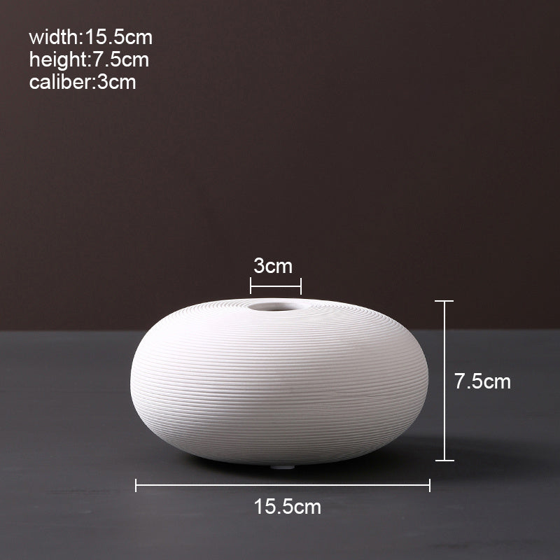 Nordic Scandinavian Style Ceramic Vase PearlNestDecor.com