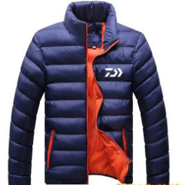 Stand collar cotton padded jacket