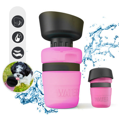 Pet Outdoor Foldable Bottle Dog Travel Water Bottle Dog Water Dispenser Pets Fashion