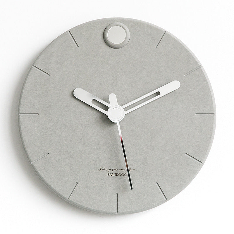 Simple creative wall clock PearlNestDecor.com
