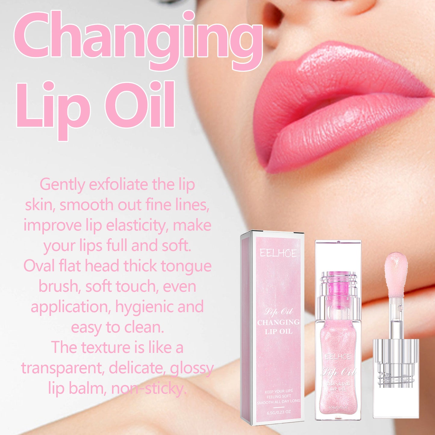 Fade And Smooth Fine Lines Of Lips Nourishing Moisturizing Lip Care Oil Beauty Supplies CJD
