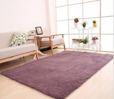 Fluffy White Area Rug PearlNestDecor.com