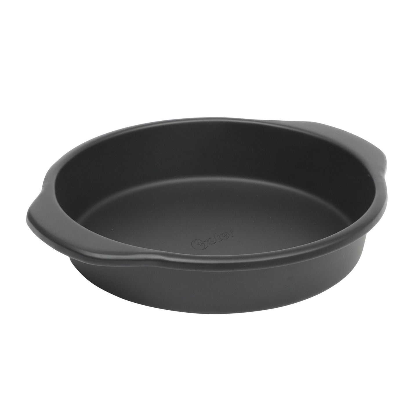 Oster Teston Platinum Collection 9 Inch Nonstick Carbon Steel Cake Pan in Matte Black LuxuryLifeWay Online Store