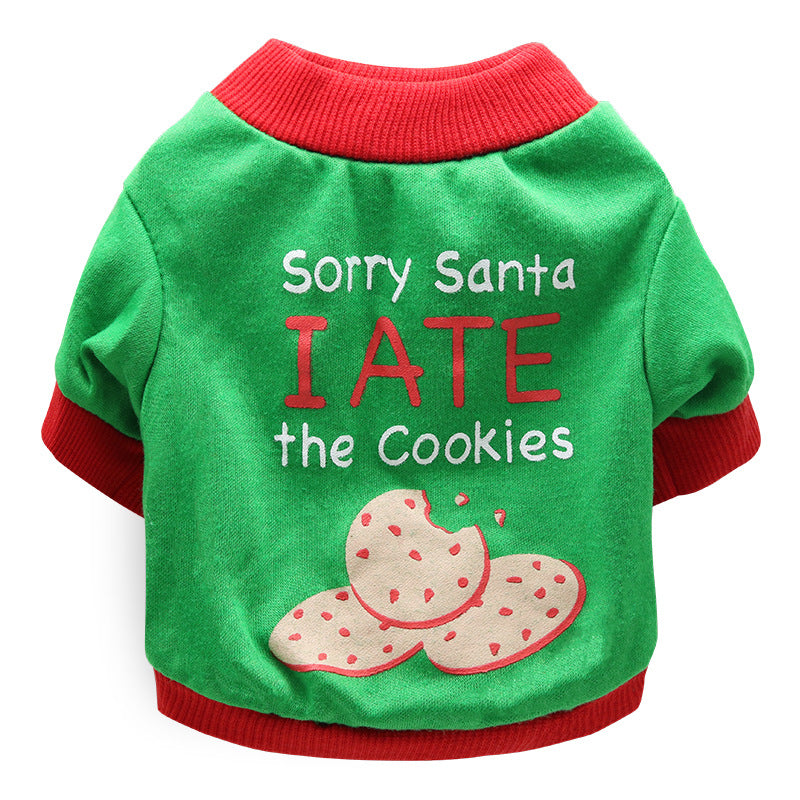 Christmas pet dog clothes Pets Fashion