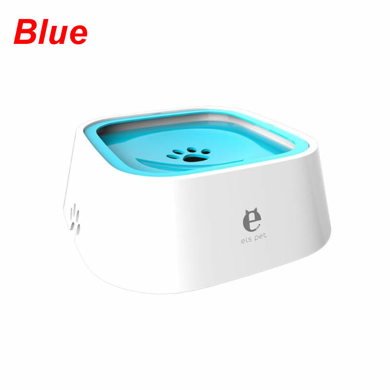 Portable Dog Bowl Pet Floating Bowl Splash-proof Pets Fashion