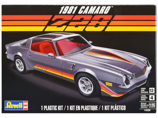 Level 4 Model Kit 1981 Chevrolet Camaro Z/28 1/25 Scale Model by Revell LuxuryLifeWay Online Store