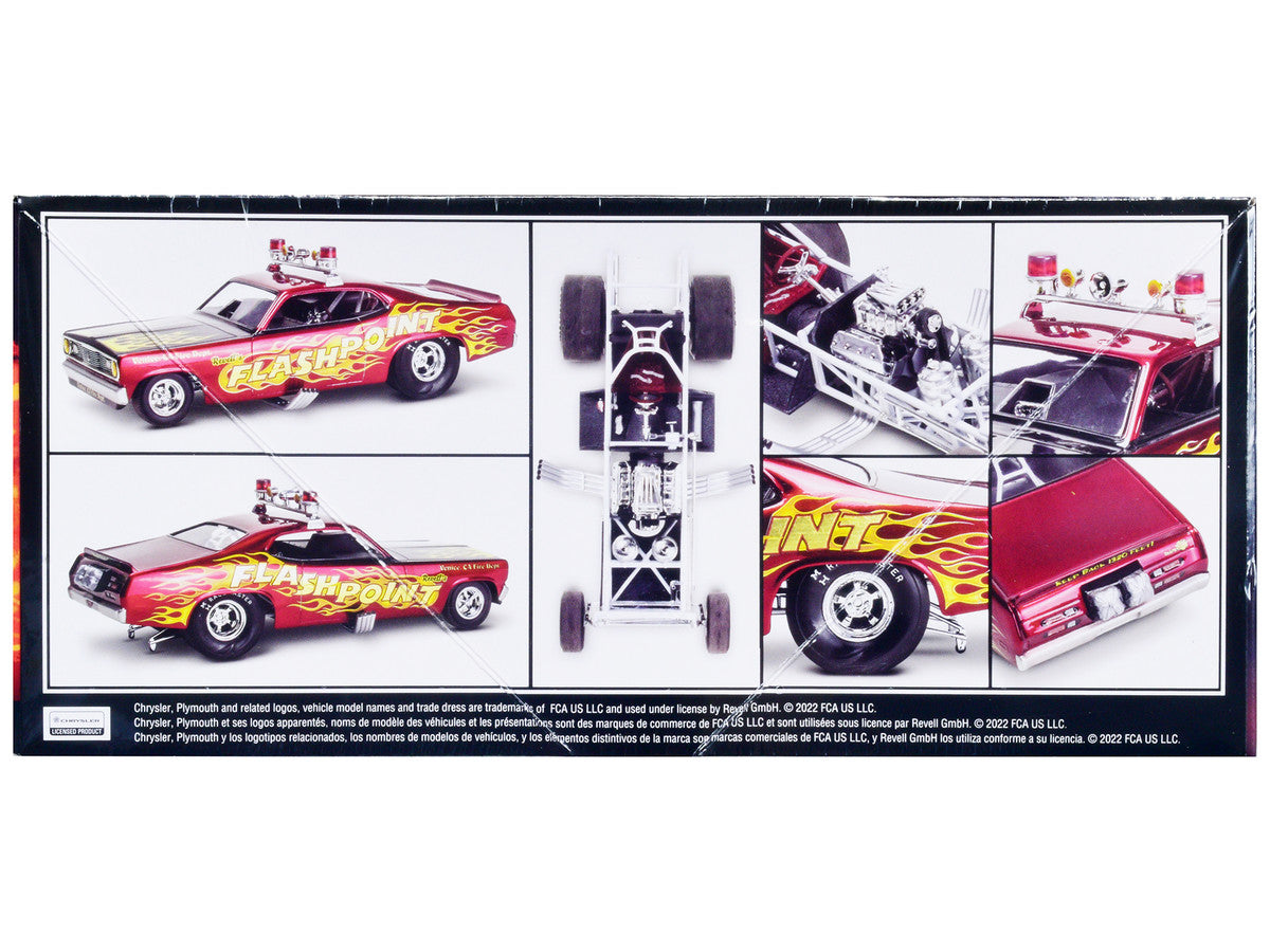 Level 4 Model Kit 1970 Plymouth Duster Funny Car 1/24 Scale Model by Revell LuxuryLifeWay Online Store