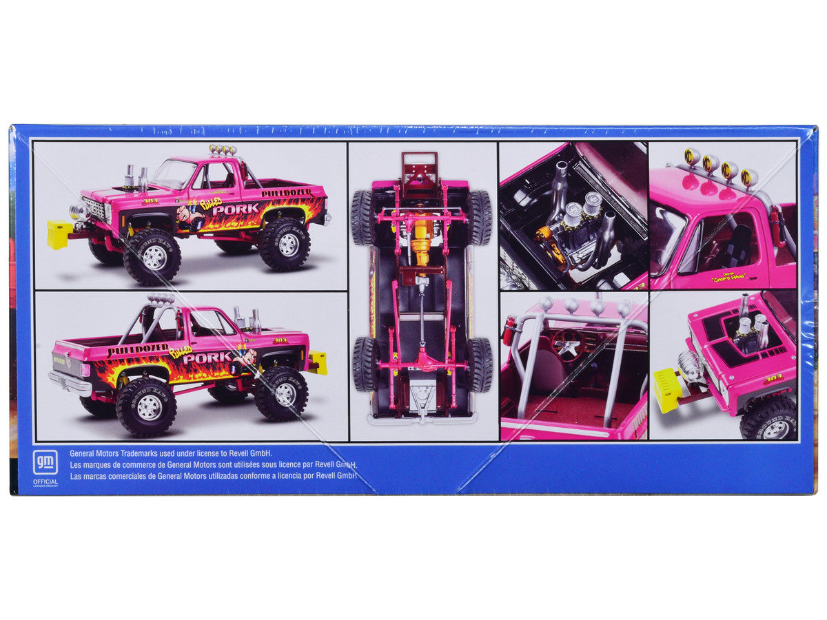 Level 4 Model Kit 1978 Chevrolet Blazer Pickup Truck "Pulled Pork Pulldozer" 1/24 Scale Model by Revell LuxuryLifeWay Online Store