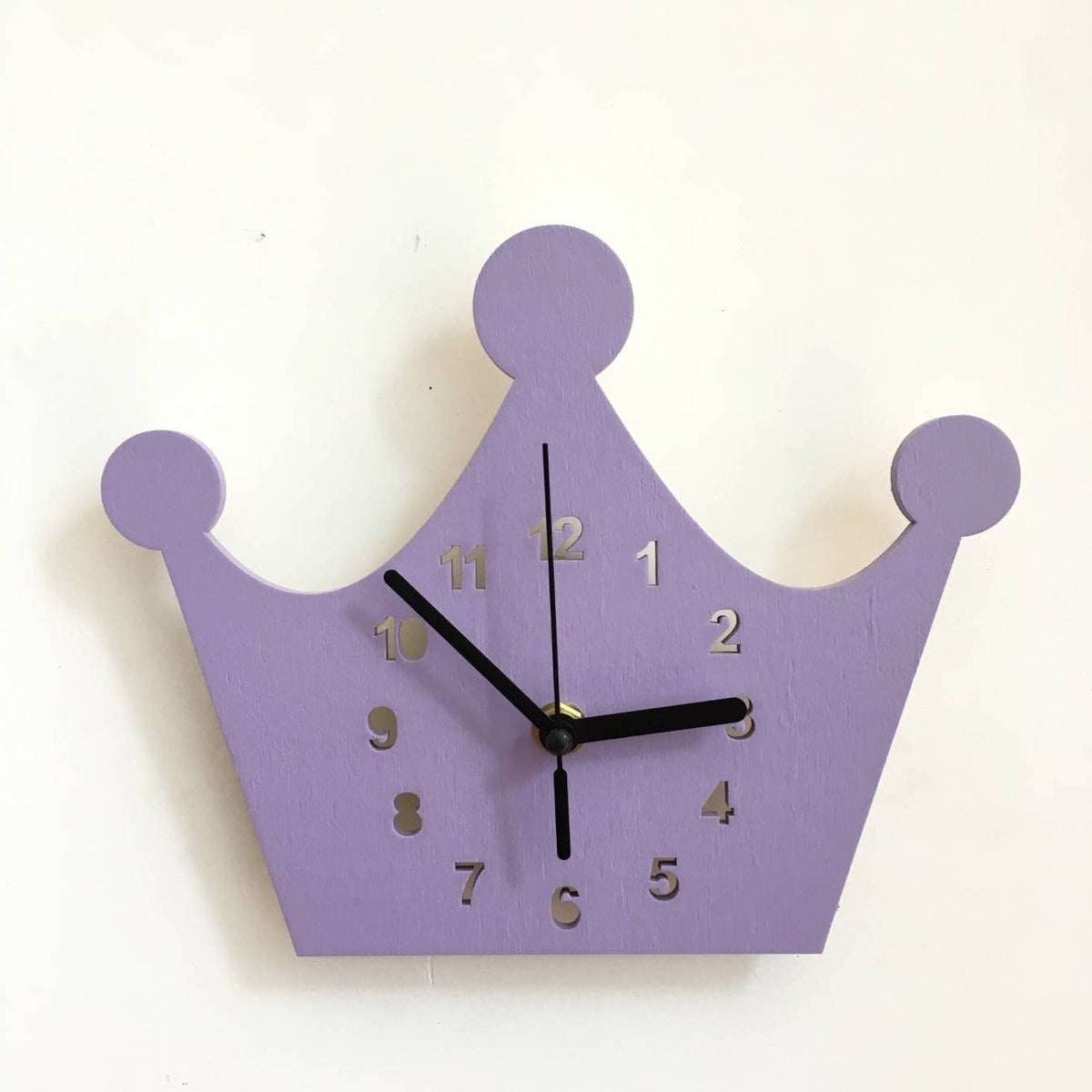 Creative Nursery Wall Clock PearlNestDecor.com