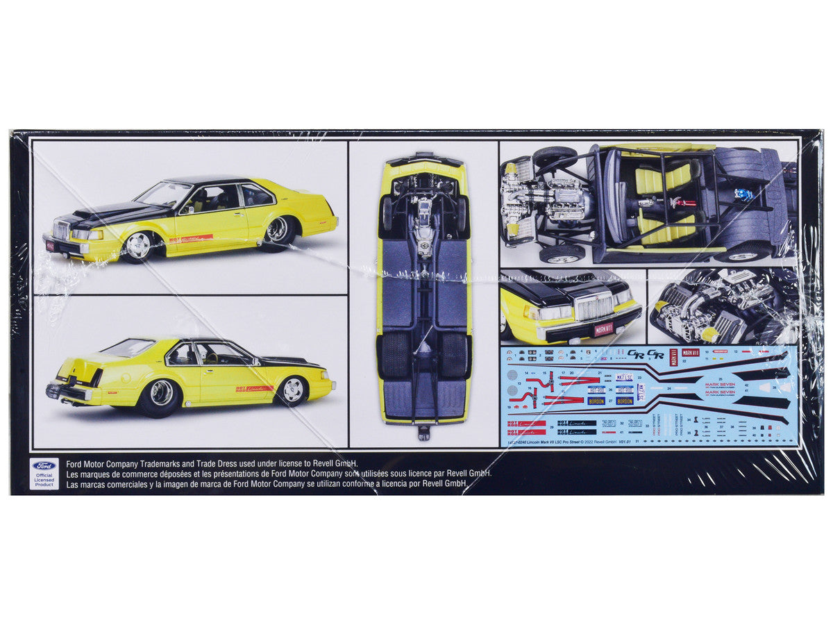 Level 5 Model Kit Lincoln Mark VII LSC Pro Street 1/25 Scale Model by Revell LuxuryLifeWay Online Store