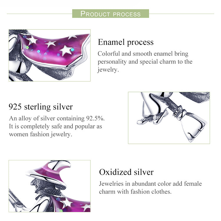 S925 sterling silver bracelet pendant LadyShow.Store
