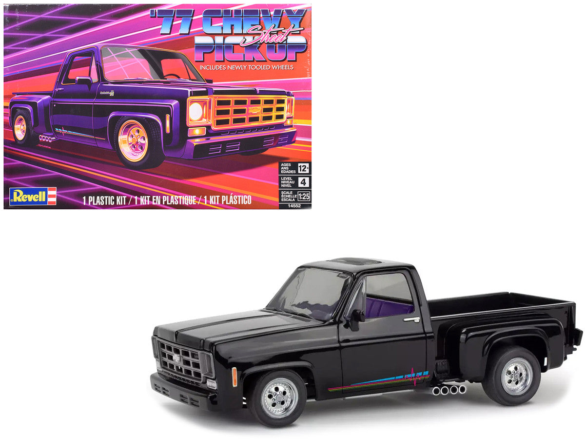 Level 4 Model Kit 1977 Chevrolet Street Pickup Truck 1/25 Scale Model by Revell LuxuryLifeWay Online Store