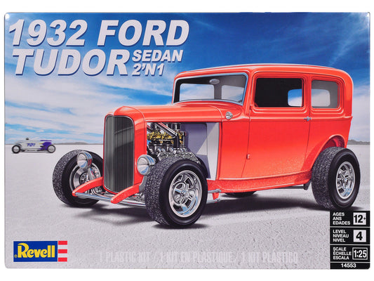 Level 4 Model Kit 1932 Ford Tudor Sedan 2-in-1 Kit 1/25 Scale Model by Revell LuxuryLifeWay Online Store