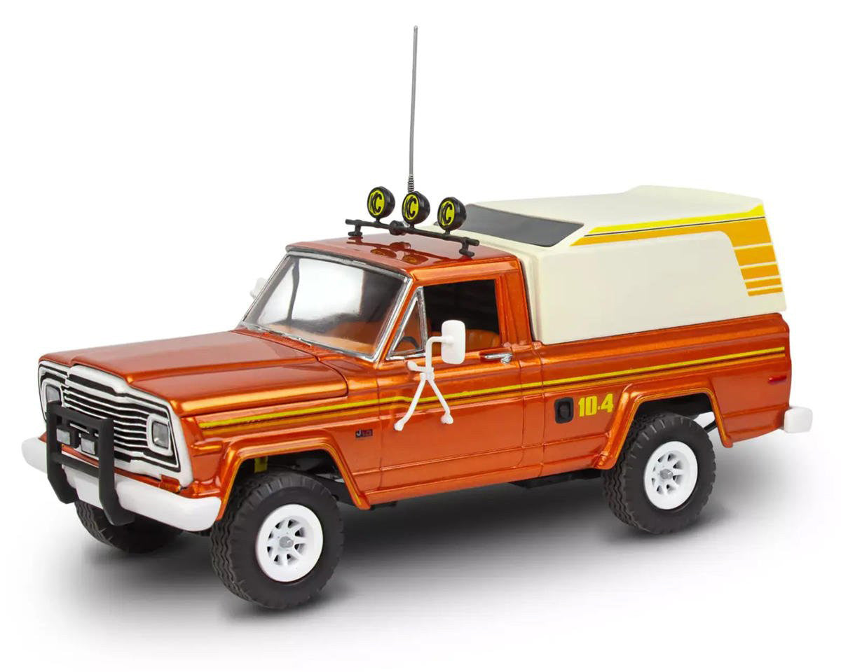 Level 4 Model Kit 1979 Jeep J-10 Pickup Truck with Camper Top 1/24 Scale Model by Revell LuxuryLifeWay Online Store