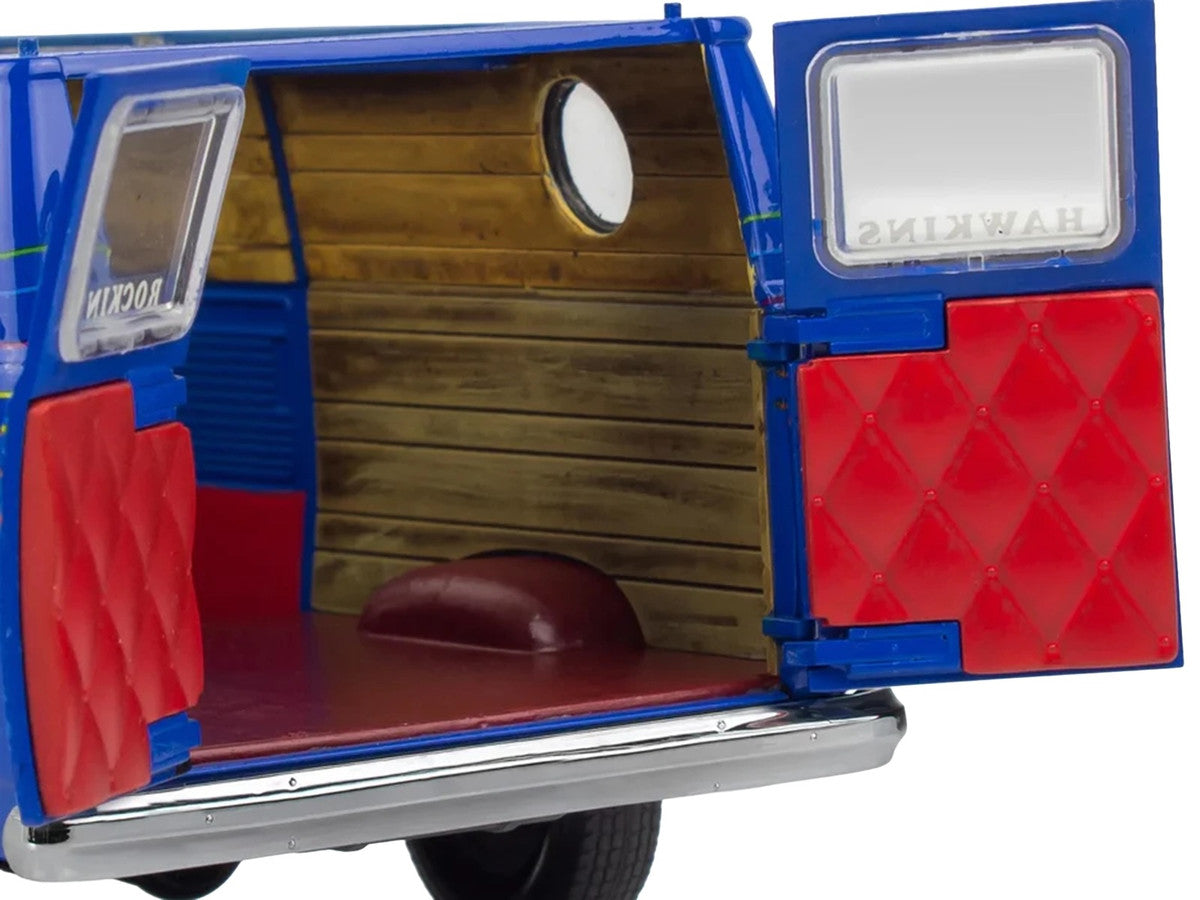 Level 3 Model Kit 1977 GMC "WSQK Squawk" Van "Stranger Things" (2016-2025) TV Series 1/25 Scale Model by Revell LuxuryLifeWay Online Store