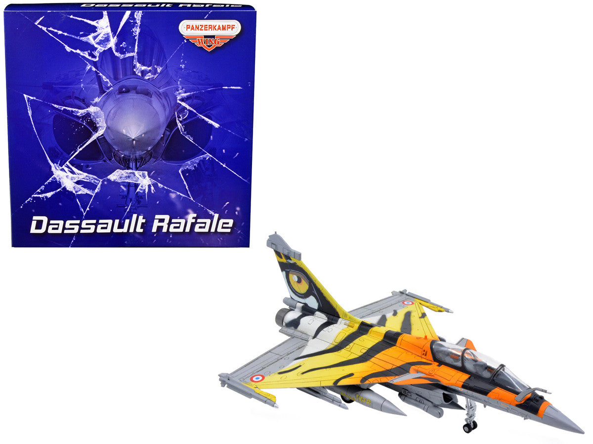Dassault Rafale B Fighter Jet "Ocean Tiger" with Missile Accessories "Panzerkampf Wing" Series 1/72 Scale Model by Panzerkampf LuxuryLifeWay Online Store