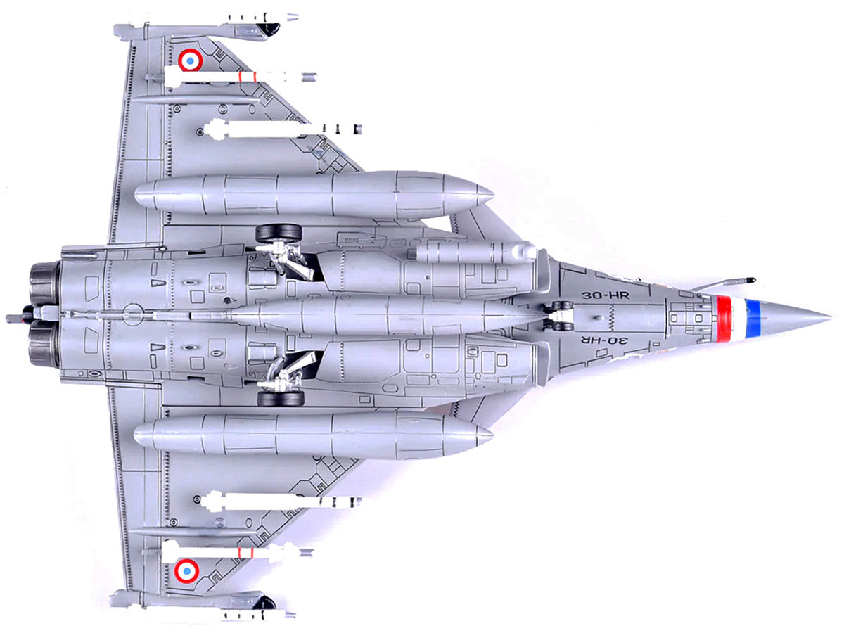 Dassault Rafale C Fighter Jet "Regiment de Chasse 2/30 Normandie-Niemen" 75th Anniversary Edition with Missile Accessories "Panzerkampf Wing" Series 1/72 Scale Model by Panzerkampf LuxuryLifeWay Online Store