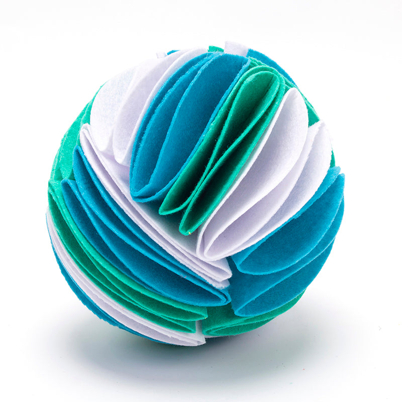 Foldable Dog Snuffle Ball Dog Training Toys Increase IQ Pet Cat Training Games Feeding Intelligence Toy Pets Fashion