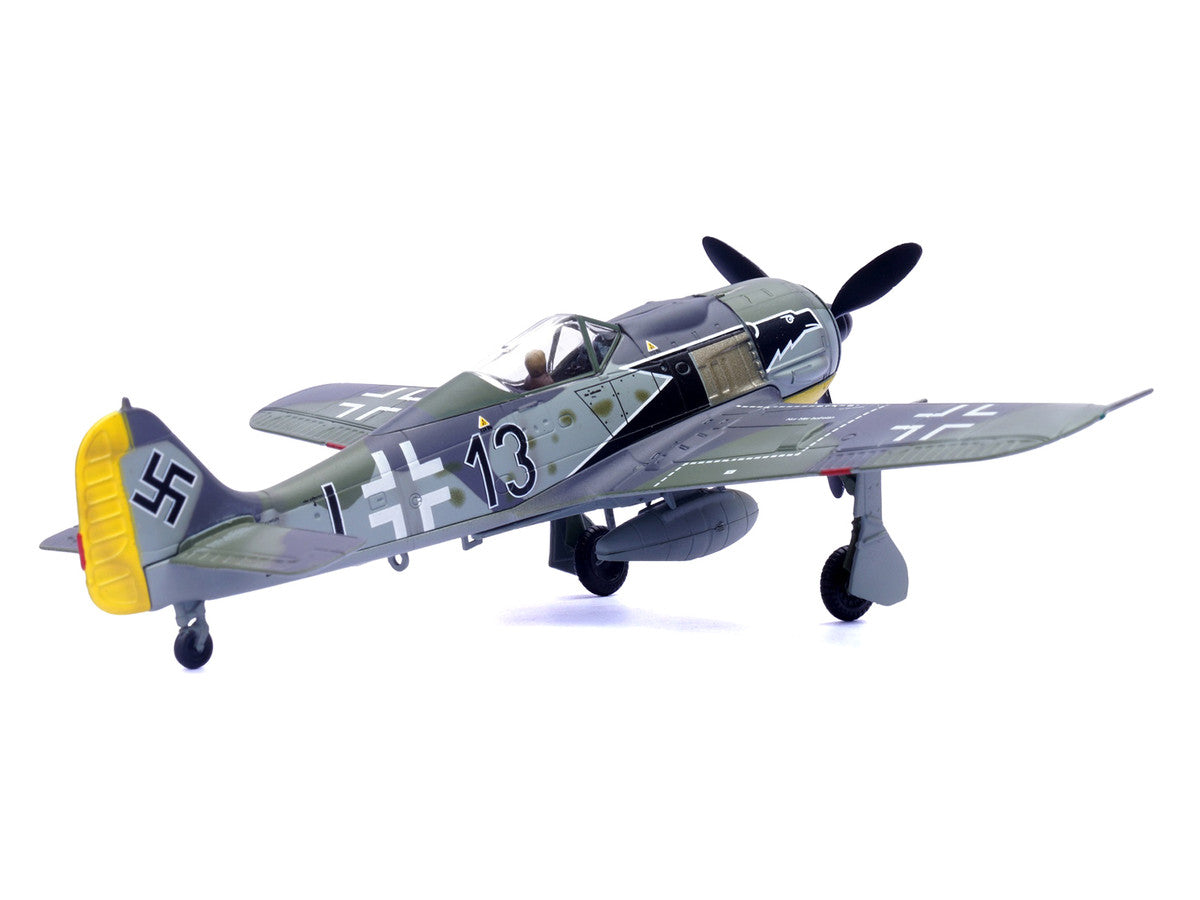 Focke-Wulf Fw 190A Aircraft "Black 13 8./JG 2 Richthofen France" (1943) German Luftwaffe 1/72 Diecast Model Airplane by Legion LuxuryLifeWay Online Store