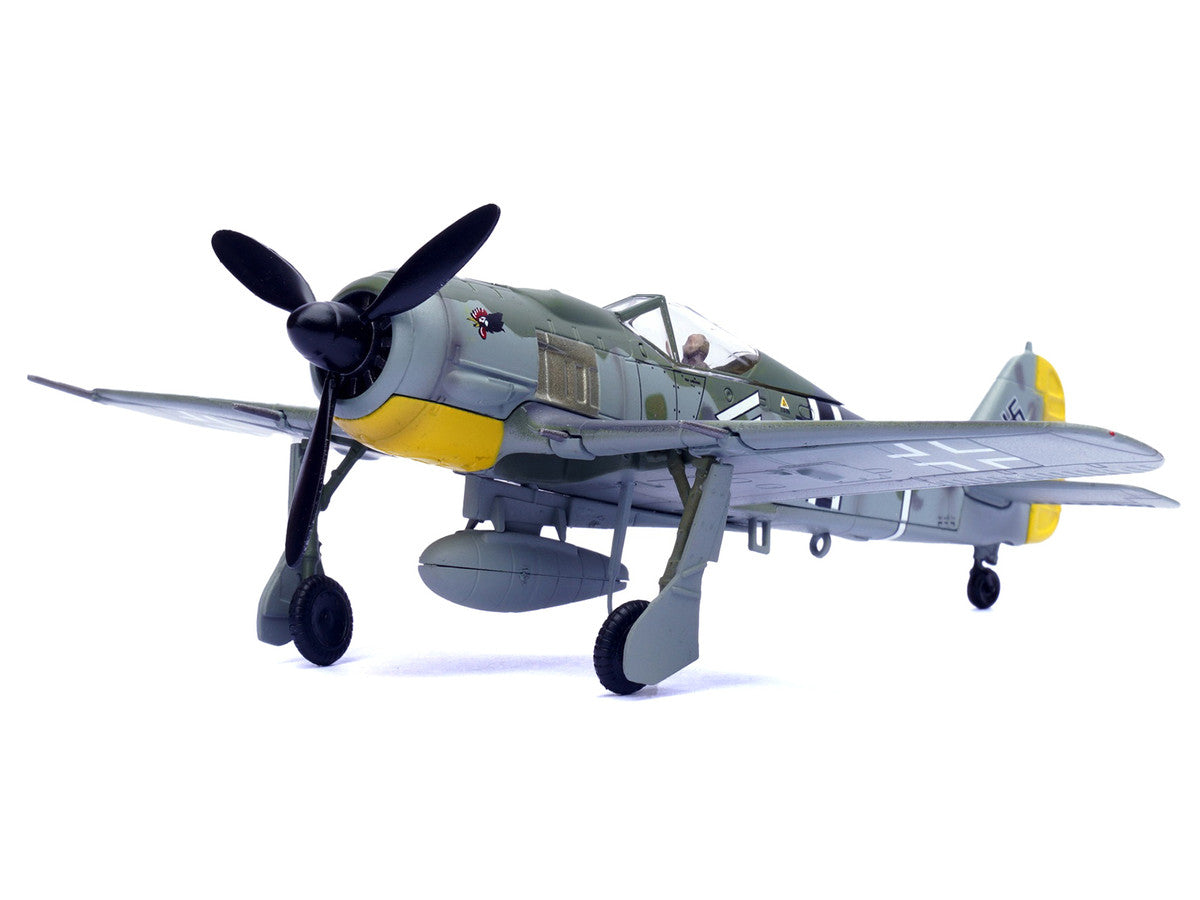Focke-Wulf Fw 190A Aircraft "108-Victory Ace Hauptmann Hans 'Assi' Hahn Gruppenkommandeur III./JG 2 Richthofen France" (1942) German Luftwaffe 1/72 Diecast Model Airplane by Legion LuxuryLifeWay Online Store