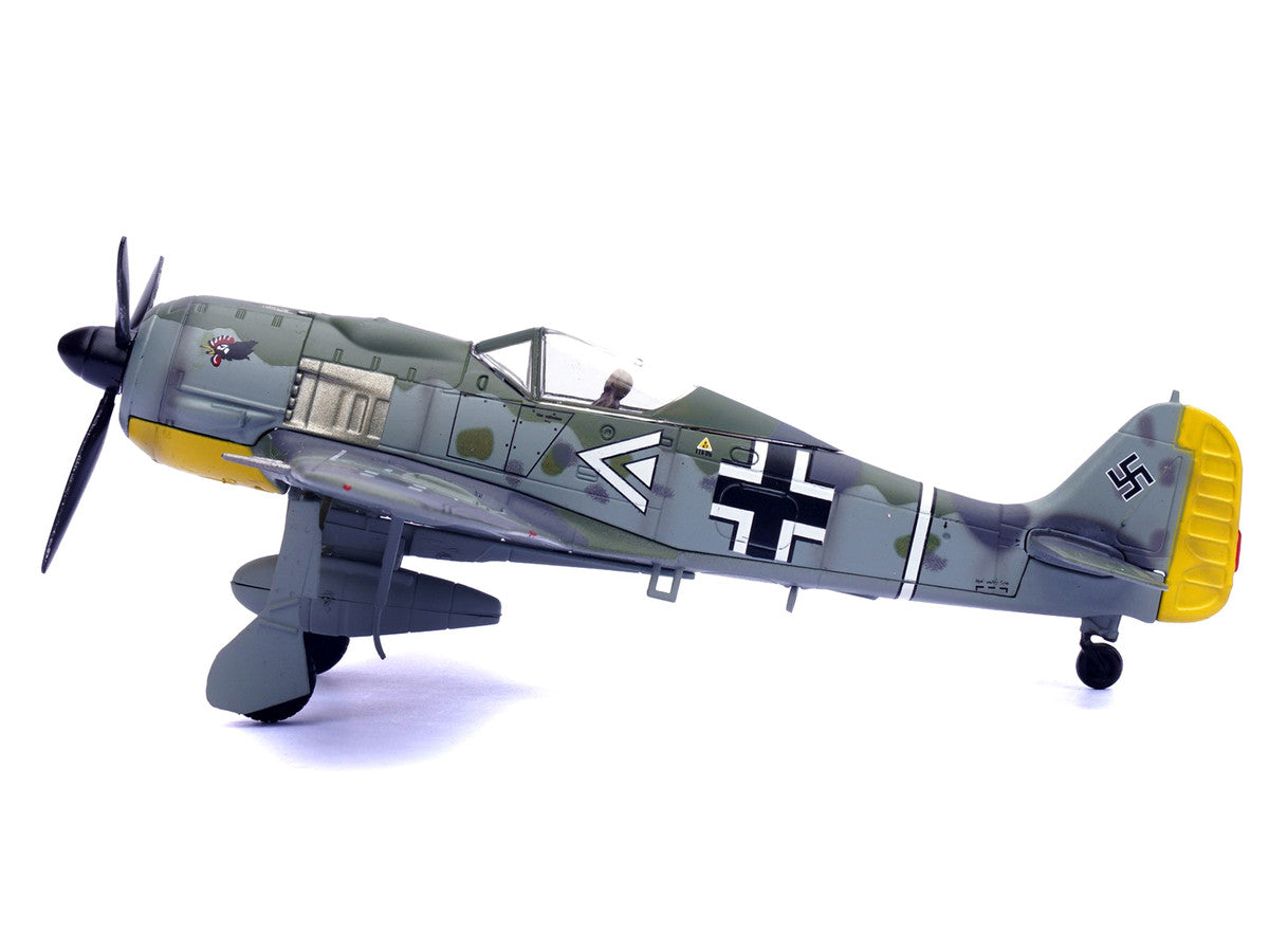 Focke-Wulf Fw 190A Aircraft "108-Victory Ace Hauptmann Hans 'Assi' Hahn Gruppenkommandeur III./JG 2 Richthofen France" (1942) German Luftwaffe 1/72 Diecast Model Airplane by Legion LuxuryLifeWay Online Store