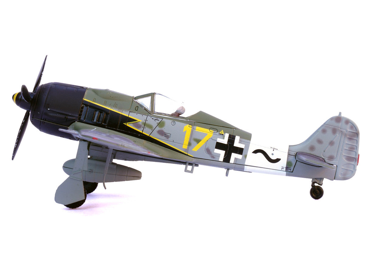 Focke-Wulf Fw 190A Aircraft "Yellow 17 24-Victory Ace Willi Unger 12./JG 3 Udet Germany" (1944) German Luftwaffe 1/72 Diecast Model Airplane by Legion LuxuryLifeWay Online Store